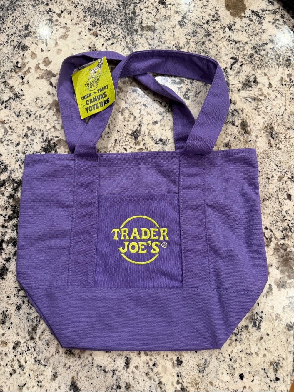 Trader Joes Trick or Treat tote